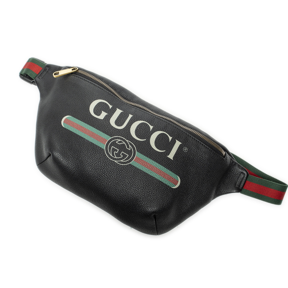 Gucci Web Logo Belt Bag
